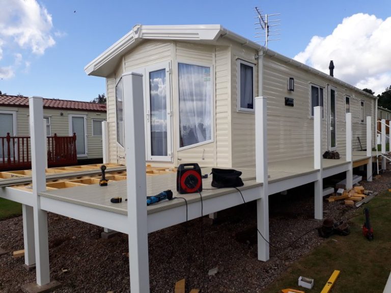 Perthshire Decking Composite Decking for Caravans and Static Homes